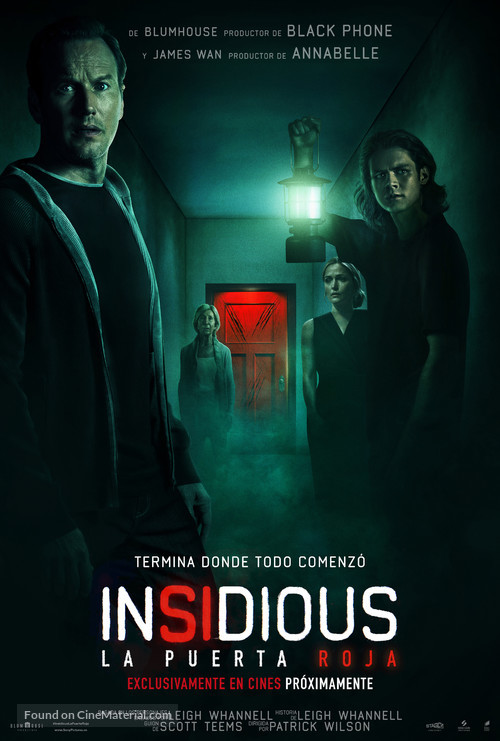 Insidious: The Red Door - Spanish Movie Poster