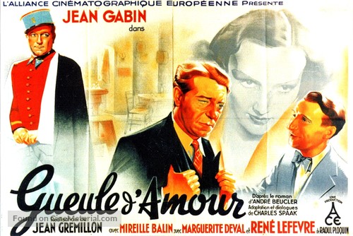 Gueule d&#039;amour - French Movie Poster