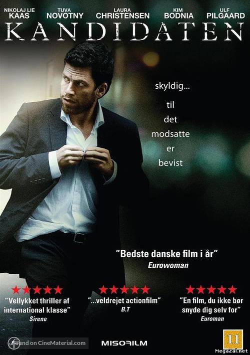 Kandidaten - Danish DVD movie cover