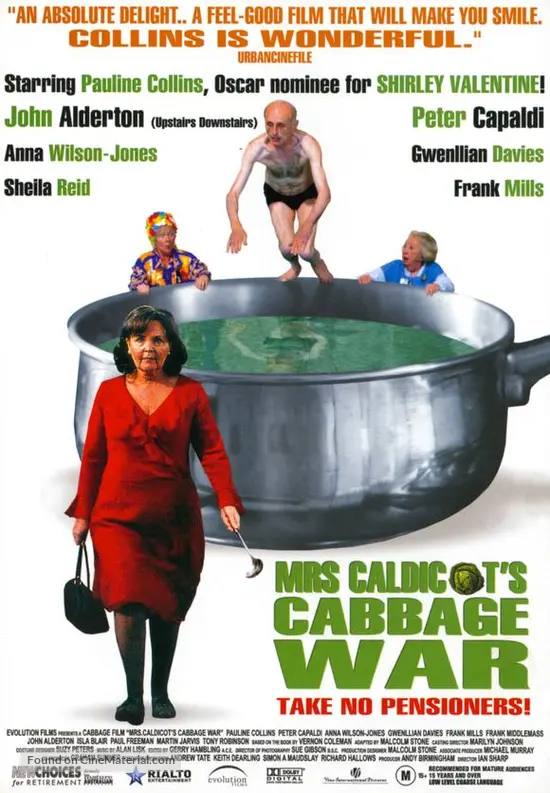 Mrs Caldicot&#039;s Cabbage War - Australian Movie Poster