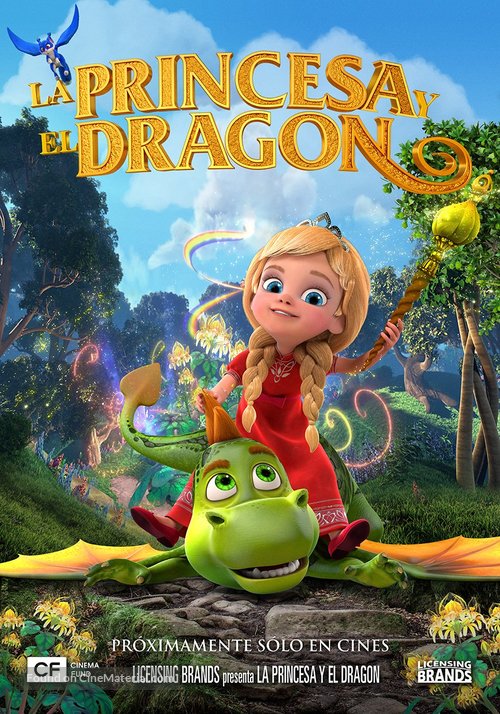 The Princess and the Dragon - Russian Movie Poster