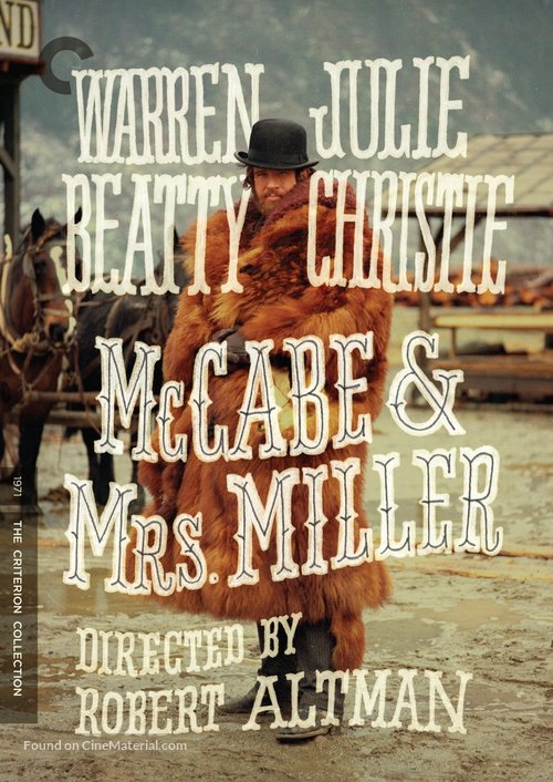 McCabe &amp; Mrs. Miller - DVD movie cover