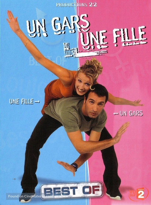 &quot;Un gars, une fille&quot; - French DVD movie cover