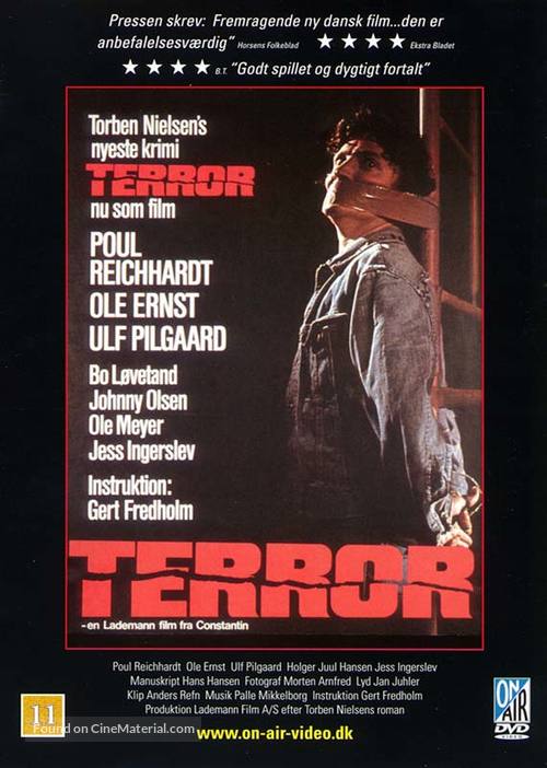 Terror - Danish DVD movie cover