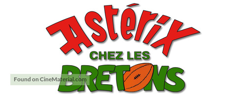 Ast&eacute;rix chez les Bretons - French Logo