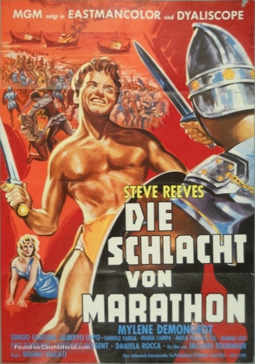 La battaglia di Maratona - German Movie Poster