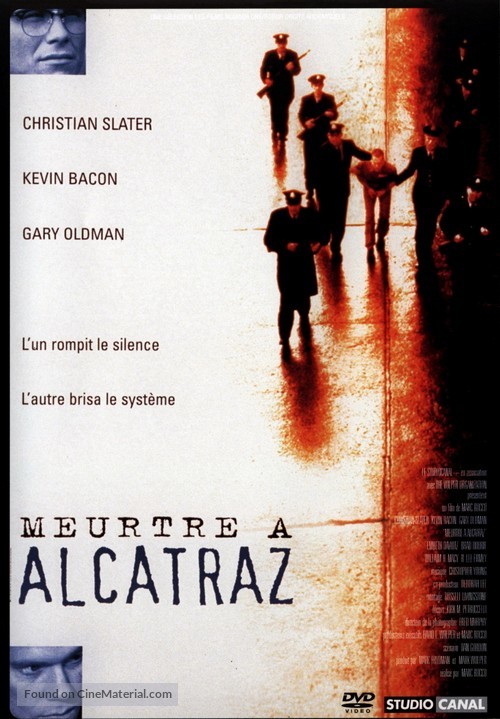 Murder in the First - French DVD movie cover