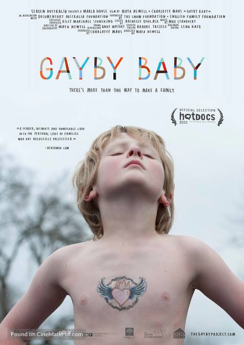 Gayby Baby - Australian Movie Poster