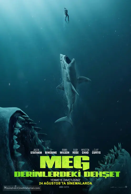 The Meg - Turkish Movie Poster