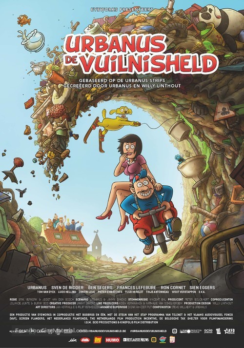 Urbanus: De Vuilnisheld - Dutch Movie Poster