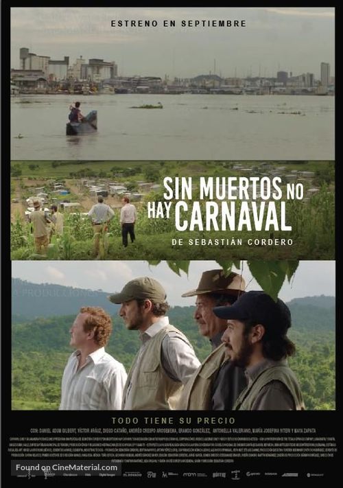 Sin muertos no hay carnaval - Ecuadorian Movie Poster