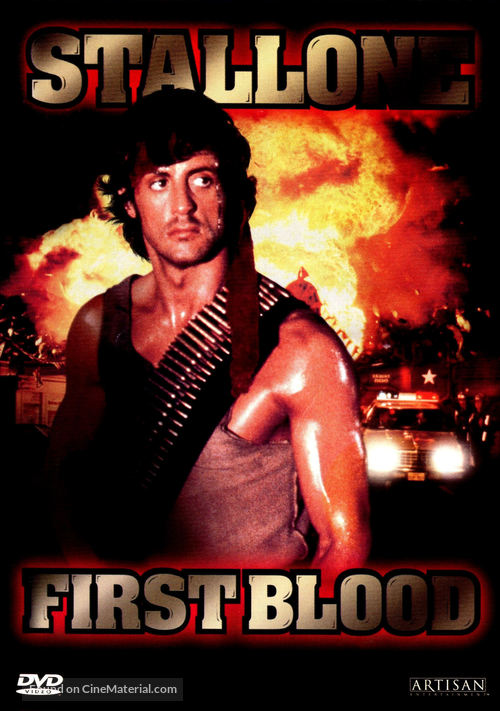 First Blood - DVD movie cover