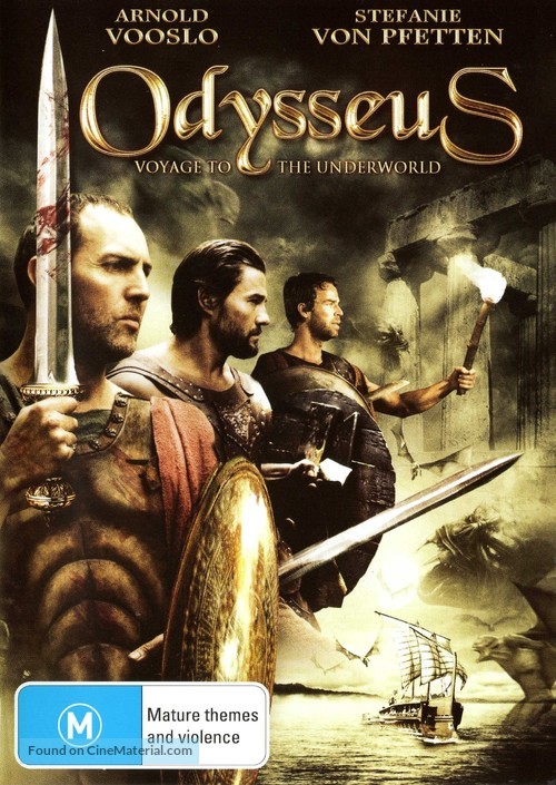 Odysseus and the Isle of the Mists - Australian DVD movie cover