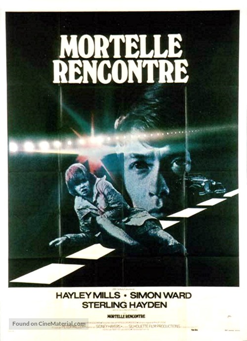 Deadly Strangers - French Movie Poster