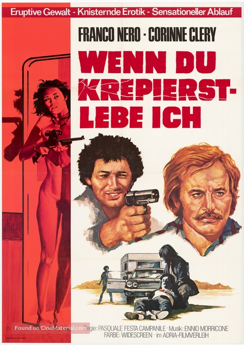 Autostop rosso sangue - German Movie Poster