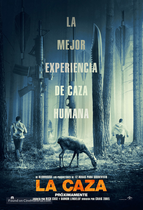 The Hunt - Argentinian Movie Poster