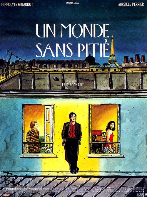 Un monde sans piti&eacute; - French Movie Poster