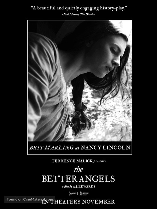 The Better Angels 2014 Movie Poster
