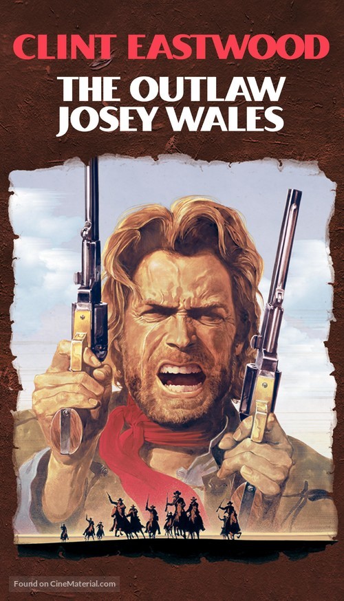 The Outlaw Josey Wales - VHS movie cover