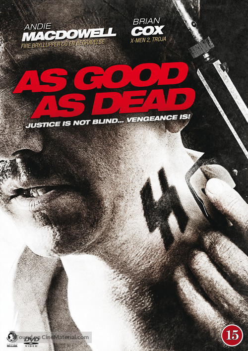 As Good as Dead - Danish DVD movie cover