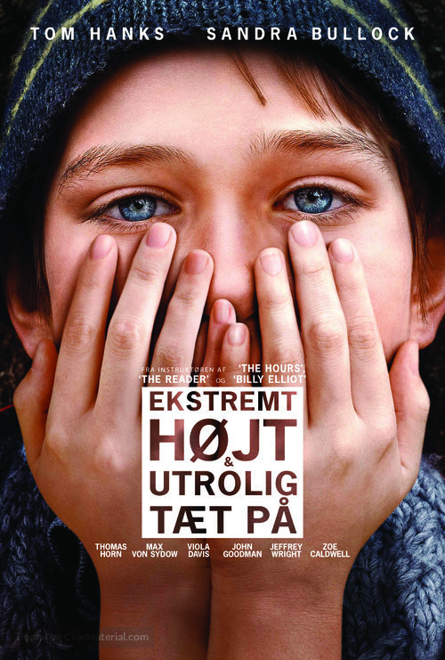 Extremely Loud &amp; Incredibly Close - Danish Movie Cover