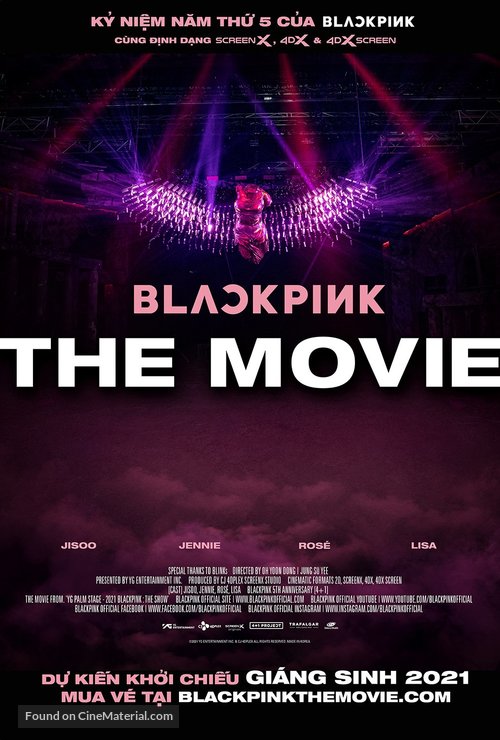 Blackpink: The Movie - Vietnamese Movie Poster