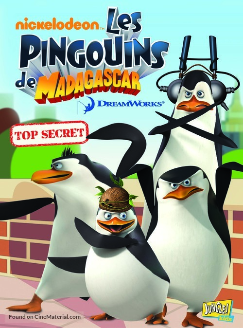 &quot;The Penguins of Madagascar&quot; - French DVD movie cover