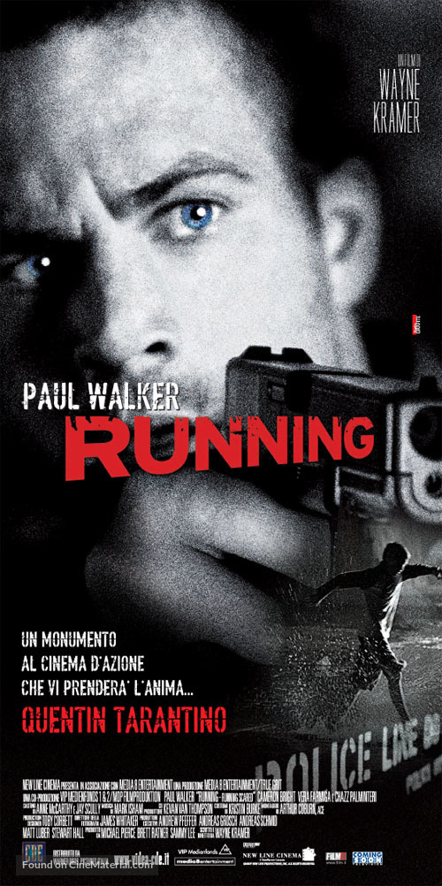 Running Scared - Italian Movie Poster