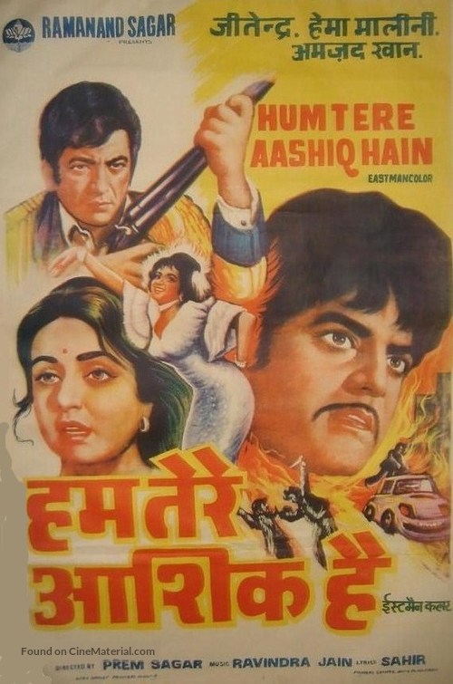 Hum Tere Ashiq Hain - Indian Movie Poster