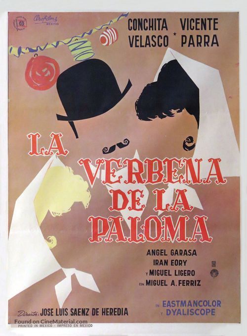 Verbena de la Paloma, La - Mexican Movie Poster
