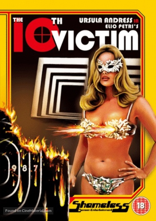La decima vittima - British DVD movie cover