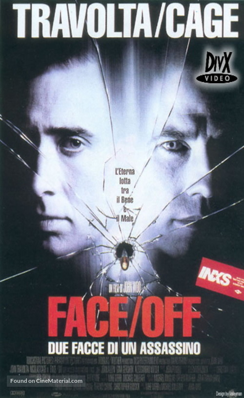 Face/Off - Italian VHS movie cover