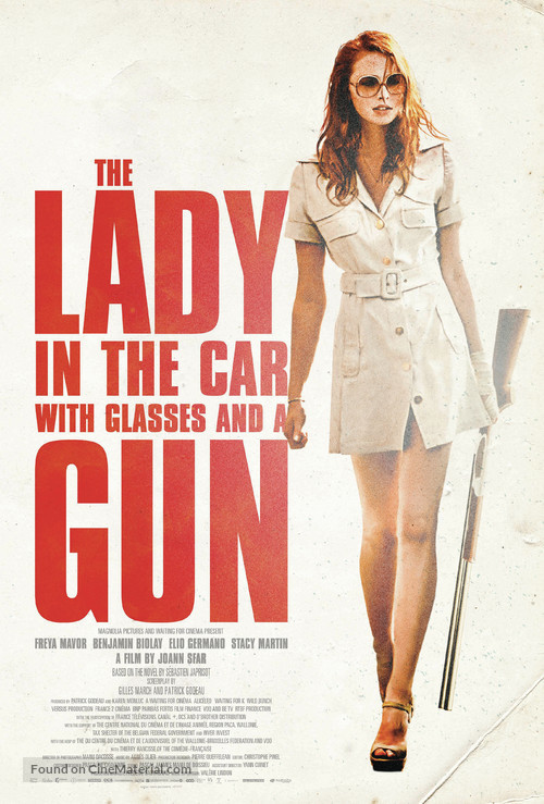 La dame dans l&#039;auto avec des lunettes et un fusil - Movie Poster
