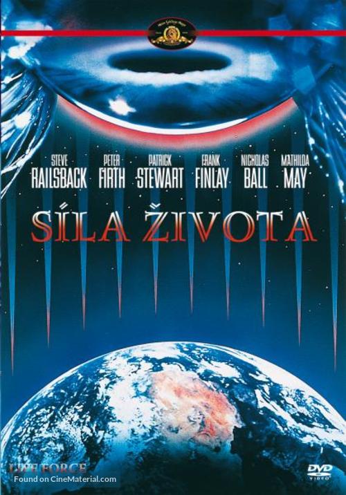 Lifeforce - Czech DVD movie cover