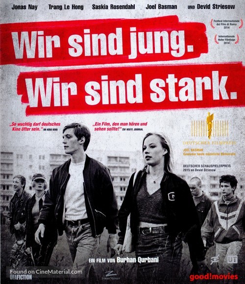 Wir sind jung. Wir sind stark. - German Blu-Ray movie cover