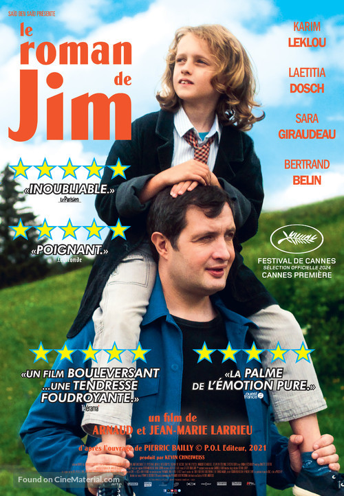 Le roman de Jim - Canadian Movie Poster