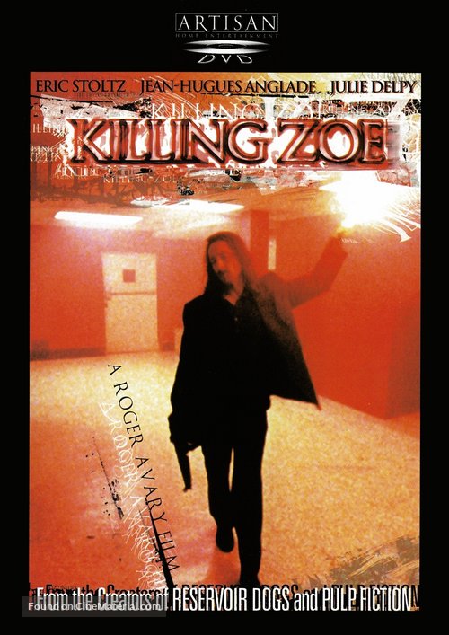 Killing Zoe - DVD movie cover