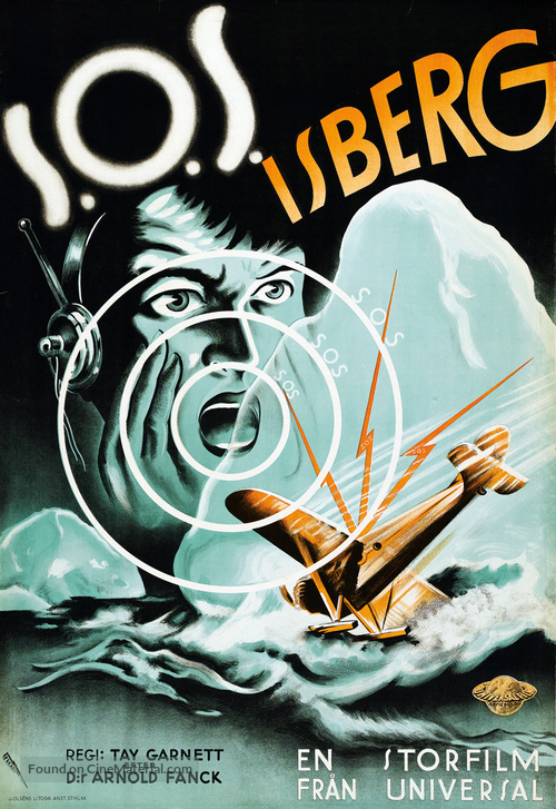 S.O.S. Eisberg - Swedish Movie Poster