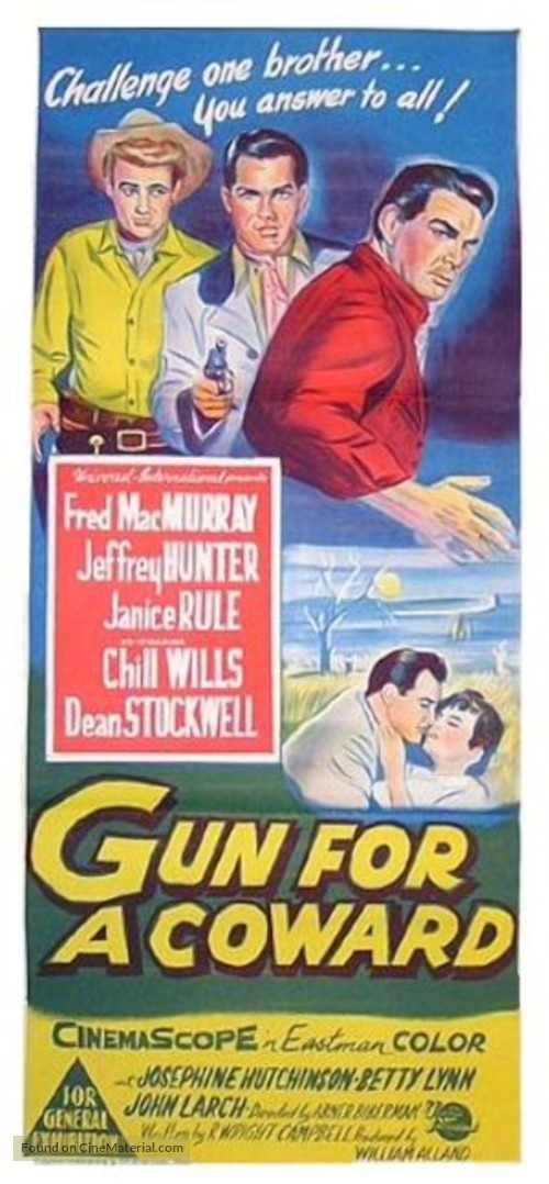Gun for a Coward - Australian Movie Poster