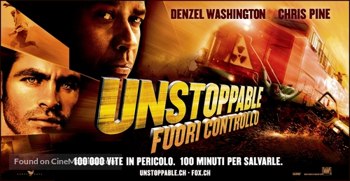Unstoppable - Swiss Movie Poster