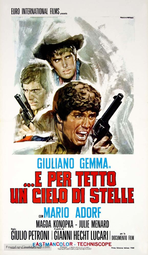 ...e per tetto un cielo di stelle - Italian Movie Poster