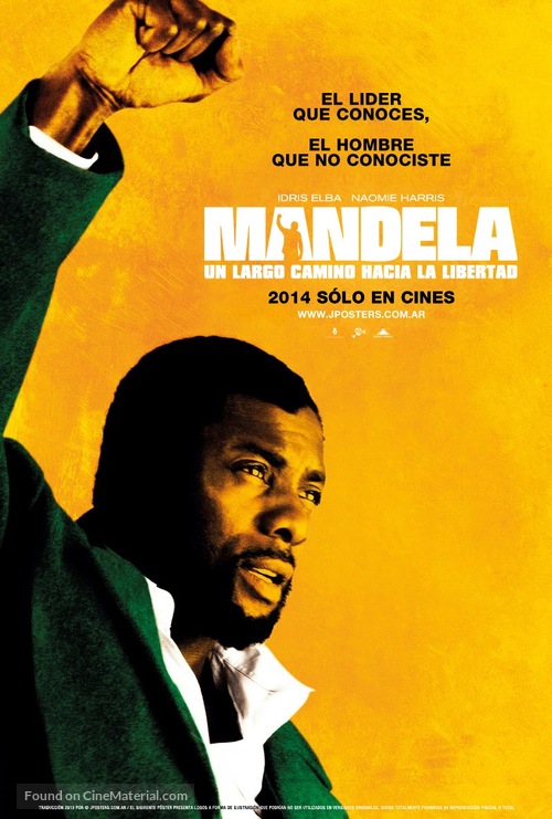 Mandela: Long Walk to Freedom - Argentinian Movie Poster