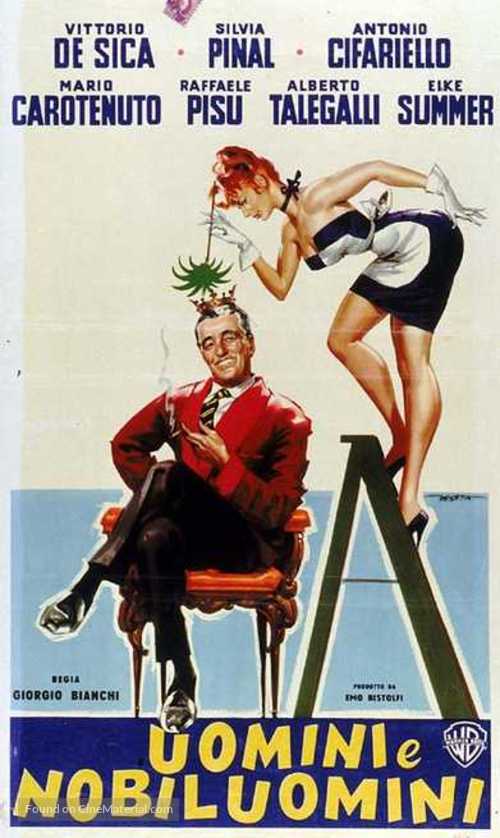 Uomini e nobiluomini - Italian Movie Poster