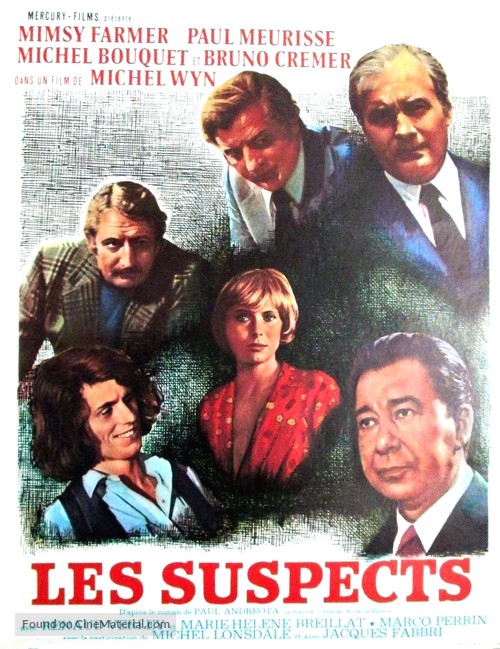 Les suspects - Belgian Movie Poster