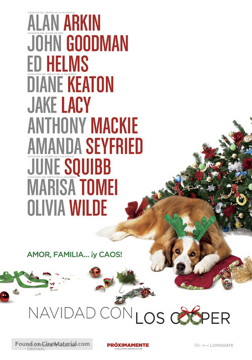 Love the Coopers - Mexican Movie Poster