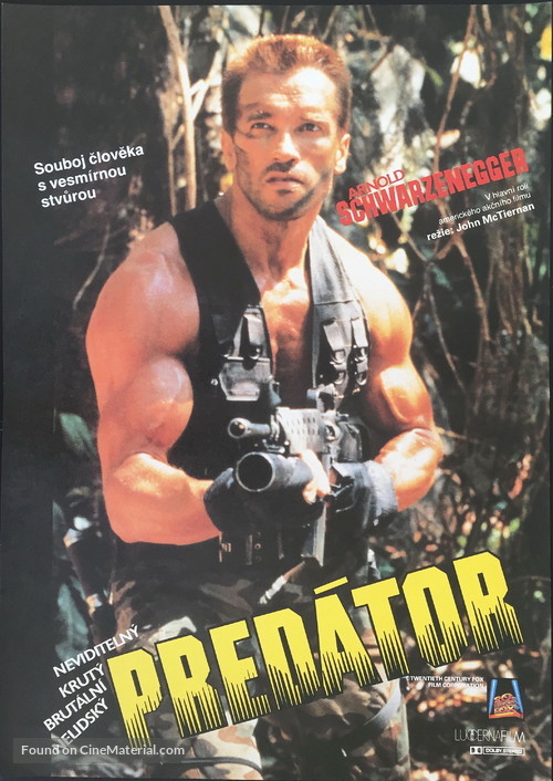 Predator - Czech Movie Poster