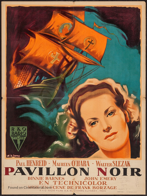 The Spanish Main - French Movie Poster