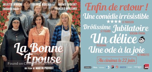 La bonne &eacute;pouse - French poster