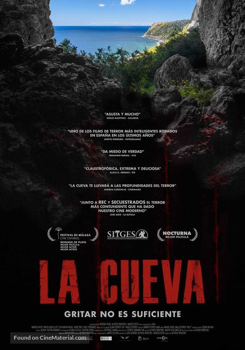 La cueva - Spanish Movie Poster