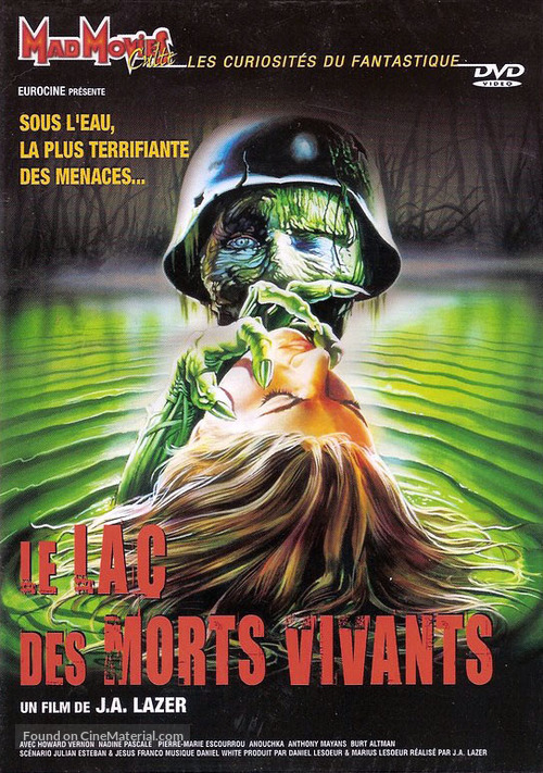 Le lac des morts vivants - French DVD movie cover